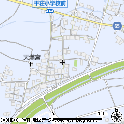 兵庫県加古川市平荘町養老618周辺の地図