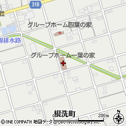 静岡県浜松市中央区根洗町217周辺の地図