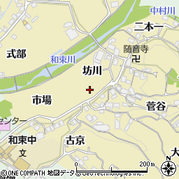 京都府相楽郡和束町中周辺の地図