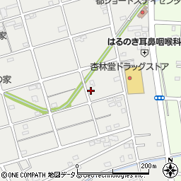 静岡県浜松市中央区根洗町140周辺の地図