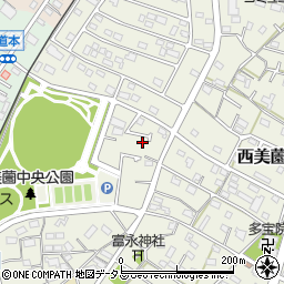 静岡県浜松市浜名区西美薗1049周辺の地図