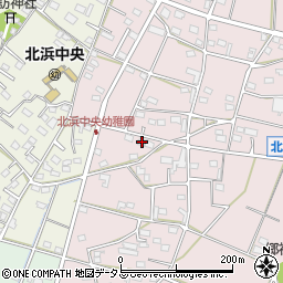 静岡県浜松市浜名区東美薗1024周辺の地図