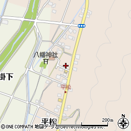 静岡県磐田市平松401周辺の地図