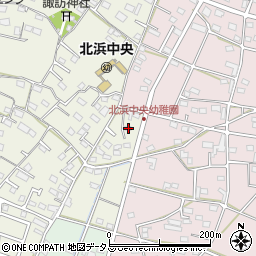 静岡県浜松市浜名区西美薗1417-8周辺の地図