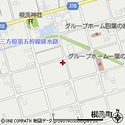 静岡県浜松市中央区根洗町260周辺の地図