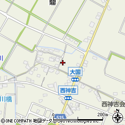 兵庫県加古川市西神吉町鼎283周辺の地図