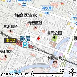 明光義塾飾磨駅前教室周辺の地図