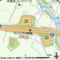 別所ランプ周辺の地図