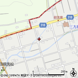 静岡県浜松市中央区根洗町335周辺の地図
