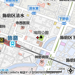 兵庫県姫路市飾磨区玉地1丁目45周辺の地図