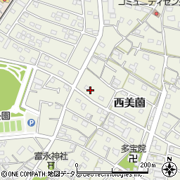 静岡県浜松市浜名区西美薗1148周辺の地図