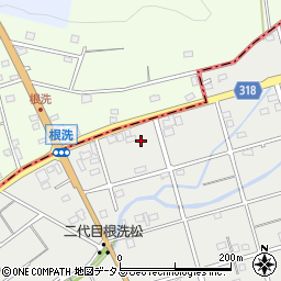 静岡県浜松市中央区根洗町437周辺の地図