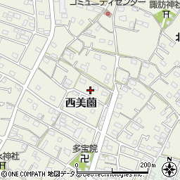 静岡県浜松市浜名区西美薗1266周辺の地図
