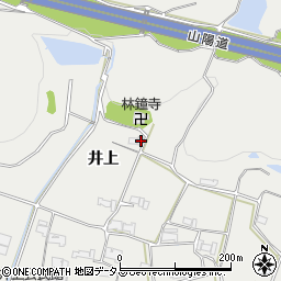 兵庫県三木市志染町井上364周辺の地図