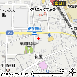 愛知県豊川市伊奈町新屋周辺の地図