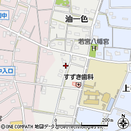 静岡県浜松市浜名区油一色99-2周辺の地図