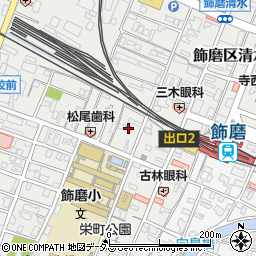 喜久亭周辺の地図