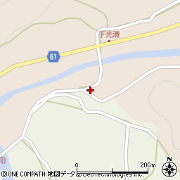 広島県三次市三良坂町光清427周辺の地図