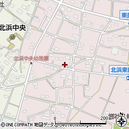 静岡県浜松市浜名区東美薗1046周辺の地図