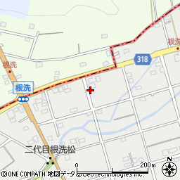静岡県浜松市中央区根洗町349周辺の地図