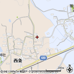 三重県伊賀市西条777周辺の地図