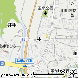 京都府綴喜郡井手町井手北玉水62周辺の地図