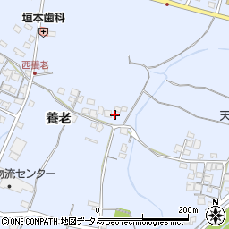 兵庫県加古川市平荘町養老442周辺の地図