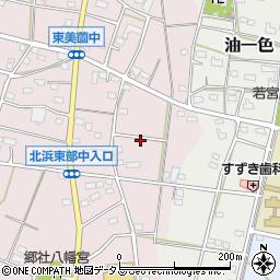 静岡県浜松市浜名区東美薗1095周辺の地図