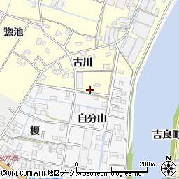 愛知県西尾市一色町大塚古川31周辺の地図
