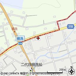 静岡県浜松市中央区根洗町435周辺の地図