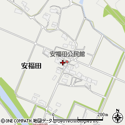 兵庫県三木市志染町安福田652周辺の地図