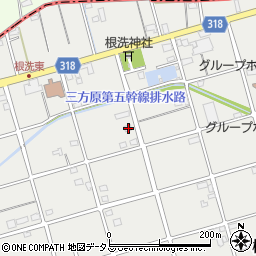 静岡県浜松市中央区根洗町279周辺の地図
