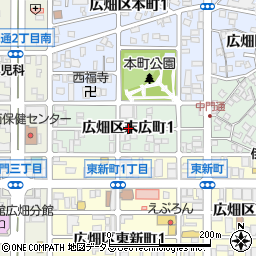 〒671-1115 兵庫県姫路市広畑区末広町の地図