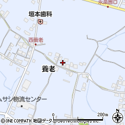 兵庫県加古川市平荘町養老423周辺の地図