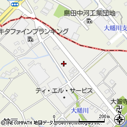 静岡県榛原郡吉田町大幡67周辺の地図