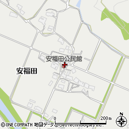 兵庫県三木市志染町安福田654周辺の地図