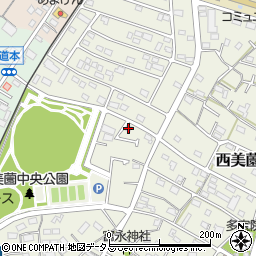 静岡県浜松市浜名区西美薗1065周辺の地図