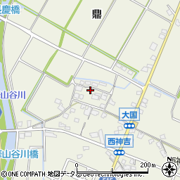 兵庫県加古川市西神吉町鼎305周辺の地図