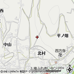 京都府和束町（相楽郡）別所（城ケ原）周辺の地図