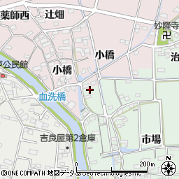 愛知県西尾市吉良町小山田天神22周辺の地図
