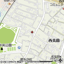 静岡県浜松市浜名区西美薗3141周辺の地図