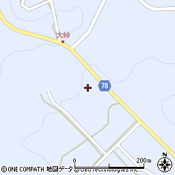岡山県加賀郡吉備中央町西1406周辺の地図