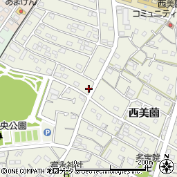 静岡県浜松市浜名区西美薗3139周辺の地図