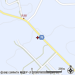 岡山県加賀郡吉備中央町西1356-1周辺の地図