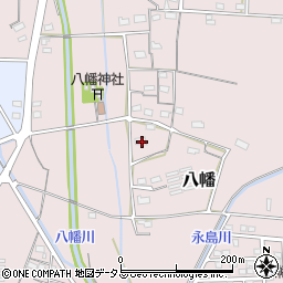 静岡県浜松市浜名区八幡289周辺の地図