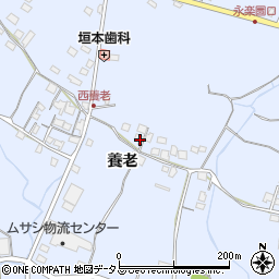 兵庫県加古川市平荘町養老426周辺の地図