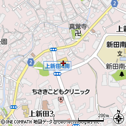 デイリーカナート　イズミヤ上新田店周辺の地図