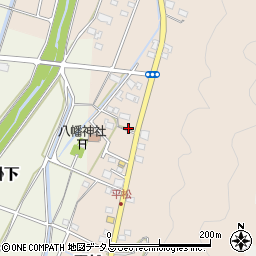 静岡県磐田市平松443周辺の地図
