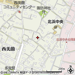 静岡県浜松市浜名区西美薗1467周辺の地図