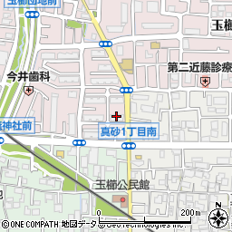 大阪府営茨木玉櫛住宅９号棟周辺の地図